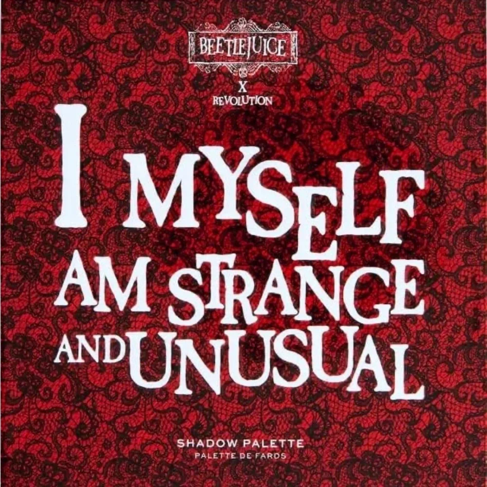 Limited Edition: Beetlejuice x Revolution Strange and Unusual Eyeshadow Palette